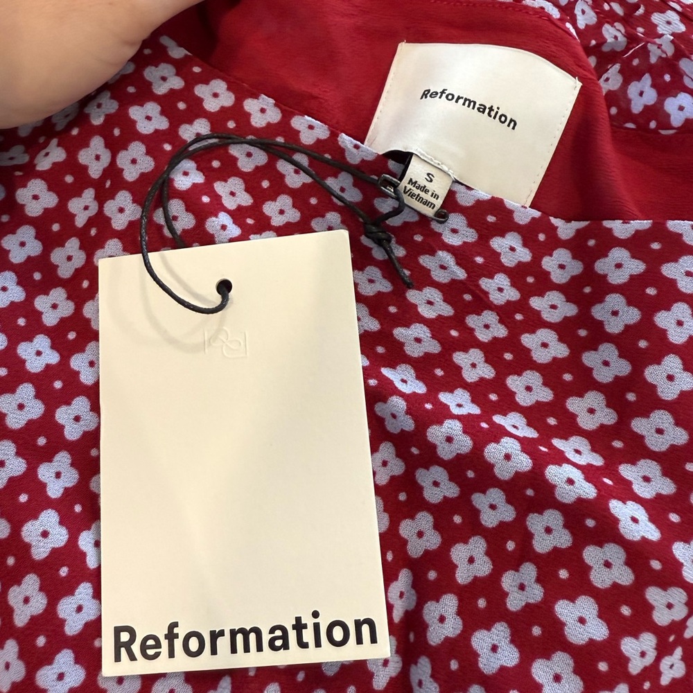 NWT Reformation Dale Dress in Discotheque - Picture 4 of 4